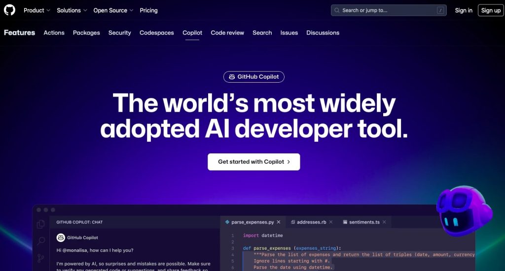 best ai tools - guthub copilot