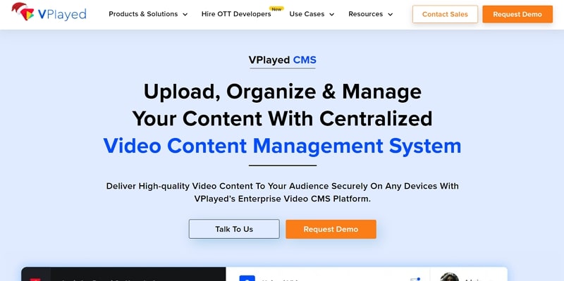 video content management software - vplayed