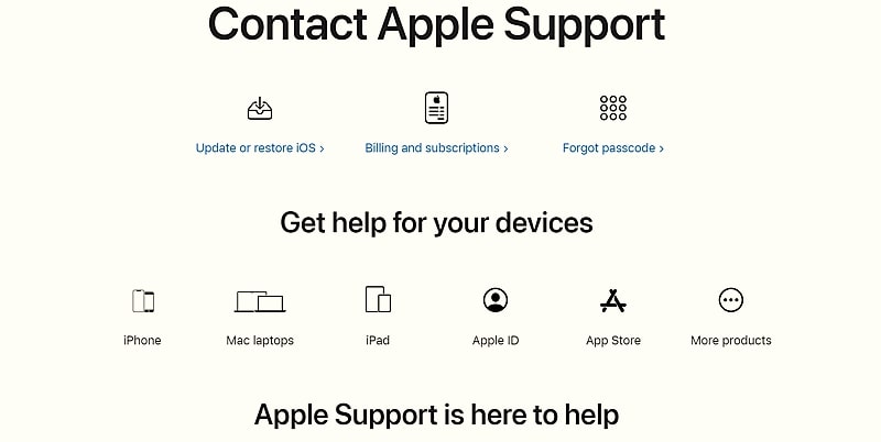 automate customer service in Apple