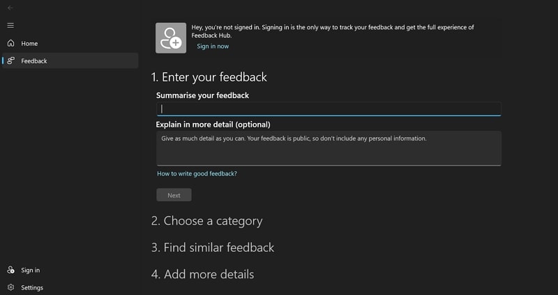 customer feedback survey examples