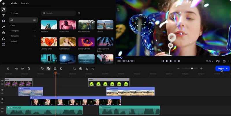 ai video editing - movavi