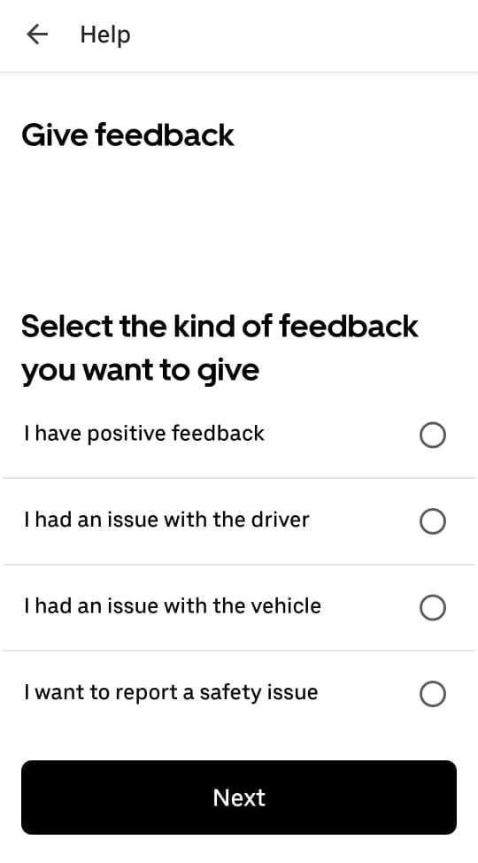 customer feedback examples