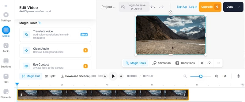 ai tool for video editing - video.io